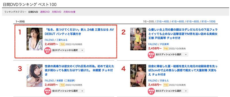 三叶ちはる(三叶千春,Mitsuha-Chiharu)作品FSDSS-526介绍及封面预览