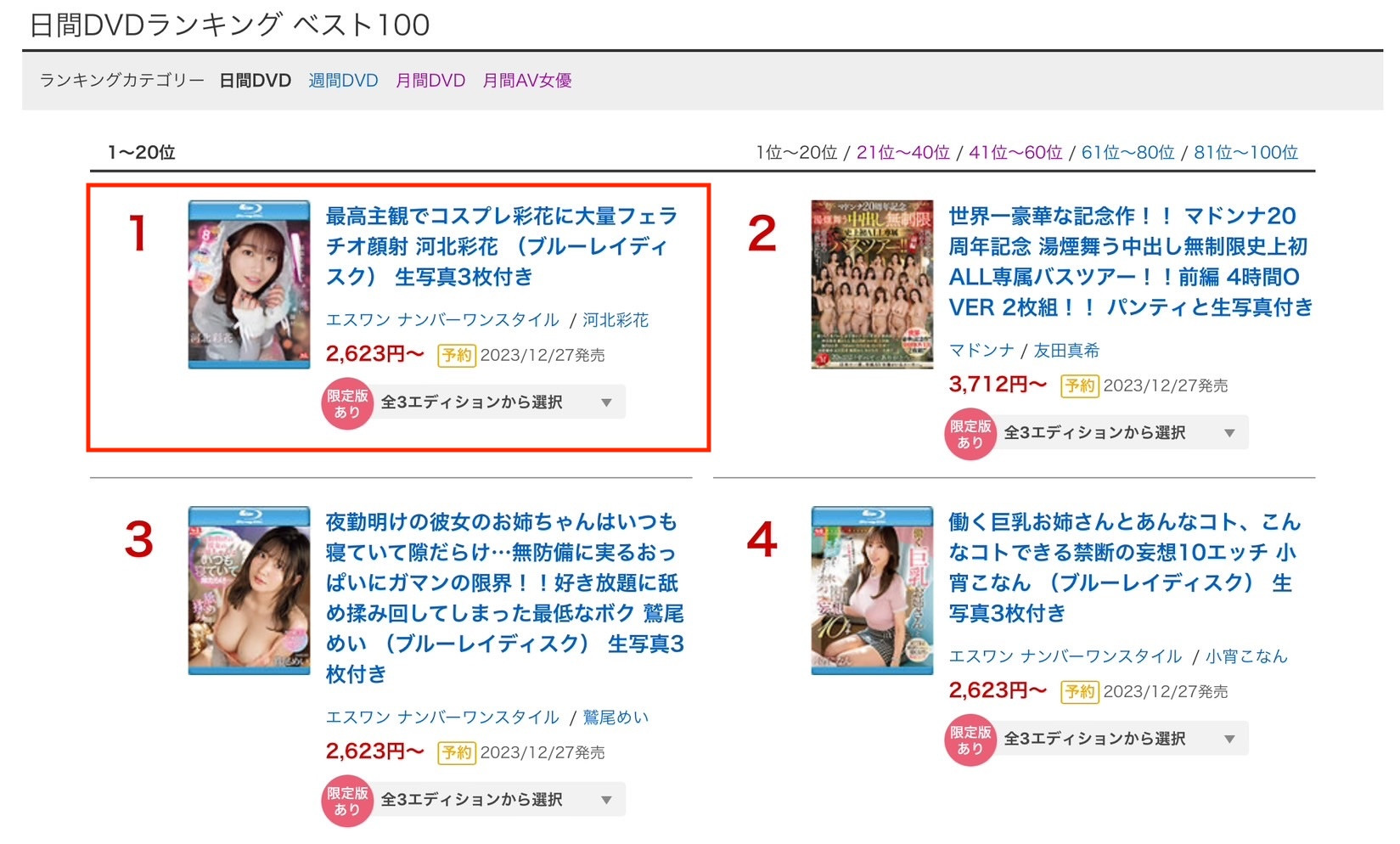 河北彩花(Kawakita-Saika)作品SSIS-984介绍及封面预览