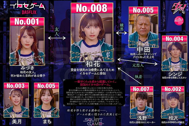 「AV版鱿鱼游戏」合演品番作品DASS-534介绍及预览-三图集